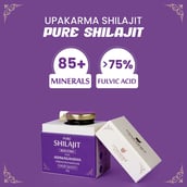 9 - Upakarma Ayurveda Pure Shilajit Resin Form with Ashwagandha, 20 g