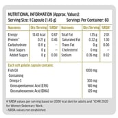 HealthKart Omega 3 60 Softgels - Pack of 2