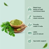 3 - Neuherbs Organic Moringa Powder,  100 g 