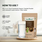 6 - Neuherbs Organic Triphala Powder,  100 g 