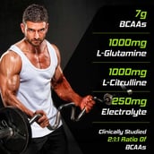 4 - Naturyz Instantized BCAA 7000 PRO,  0.33 lb  11 Servings  Watermelon 