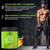 6 - Naturyz Instantized BCAA 7000 PRO, 0.33 lb 11 Servings Mango