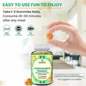 7 - Naturyz Ashwagandha Orange,  30 gummies 