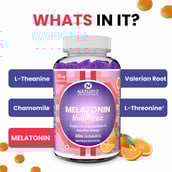 4 - Naturyz Melatonin,  30 gummies  Orange 