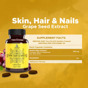 7 - Amihem Grape Seed Extract,  30 capsules 