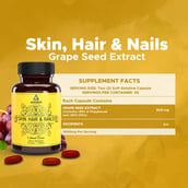 3 - Amihem Grape Seed Extract 30 Capsules & Ashwagandha Plus Combo, 30 capsules