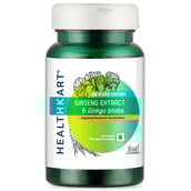 1 - HealthKart Ginseng & Ginkgo Biloba,  60 tablet(s) 