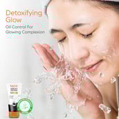 5 - VLCC Bright Glow Serum Face Wash,  150 ml  with Vitamin C Serum & Charcoal (Buy One Get One) 