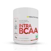 4 - Healthfarm Muscle Gainer 6.6lb with Creatine & Intra BCAA Combo,  3 Piece(s)/Pack  Vanilla, Unflavoured & Island Fusion (with Free Shaker) 