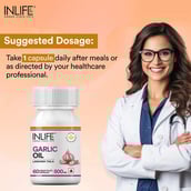 8 - INLIFE Garlic Oil,  60 capsules 