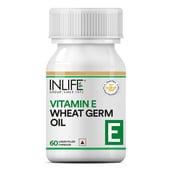 1 - INLIFE Vitamin E Wheat Germ Oil,  60 capsules 