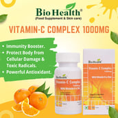 Bio Health Vitamin-C Complex,  60 tablet(s)  Orange 