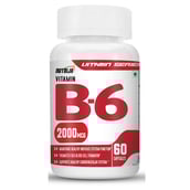1 - NutriJa Vitamin B6 2000mcg,  60 capsules  Unflavoured 