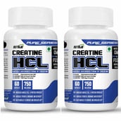 1 - NutriJa Creatine HCL 750mg, Unflavoured (Pack of 2) 60 capsules