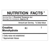 2 - IN2 Creatine Monohydrate,  Unflavoured  0.46 lb 