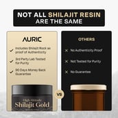 7 - Auric High Altitude Shilajit Gold Resin, 20 g