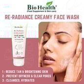 2 - Bio Health Re-Radiance Creamy Face Wash,  100 ml  for Sensitive Skin 