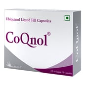 2 - HealthAid Aarkios CoQnol (Ubiquinol) 100mg,  10 capsules 