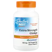 1 - Doctor's Best Extra Strength Ginkgo (120mg),  120 veggie capsule(s) 