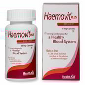 1 - HealthAid Haemovit Plus,  30 capsules 