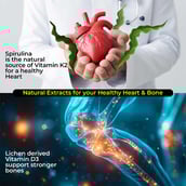 5 - Health Veda Organics Vitamin D3+K2,  60 tablet(s)  Unflavoured 