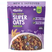 1 - Alpino Peanut Butter Super Oats,  400 g  Chocolate 