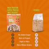 2 - Alpino Super Muesli,  400 g  Nut Delight (Whole Grain Breakfast Cereal) 