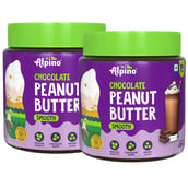1 - Alpino Peanut Butter (Pack of 2),  400 g  Chocolate Smooth 