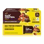 1 - RiteBite Max Protein Daily Bar (10g Protein), 24 bar(s) Date & Almond