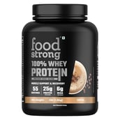 1 - Foodstrong 100% Whey Protein, 4 lb Coffee