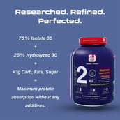 5 - Apex Vitals Whey 2 Pure,  4 lb  Chocolate Hazelnut 