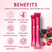 5 - WishNew Wellness Multivitamin Women 18+ 60 Capsules & Beauty Collagen Combo, 21 sachets/pack Unflavoured & Arctic Blueberry