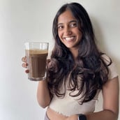 6 - Cosmix No-Nonsense Plant Protein,  12 sachets/pack  Chikmagalur Mocha 