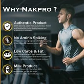 8 - Nakpro Whey Gold Protein Concentrate,  4.4 lb  Double Rich Chocolate 