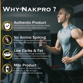 6 - Nakpro Whey Gold Protein Concentrate,  4.4 lb  Chocolate (Pack of 2) 