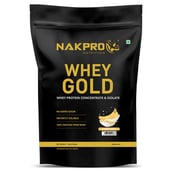 1 - Nakpro Whey Gold Protein Concentrate,  2.2 lb  Banana 