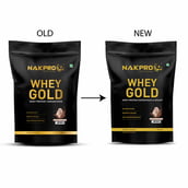7 - Nakpro Whey Gold Protein Concentrate,  2.2 lb  Chocolate Cream 