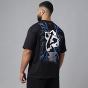 4 - MuscleBlaze Z-Verse T-Shirt,  Black  Small