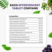 5 - Muditam Karela Jamun Fizz,  Unflavoured (Pack of 15)  20 tablet(s) 