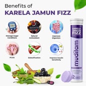 3 - Muditam Karela Jamun Fizz,  Unflavoured (Pack of 15)  20 tablet(s) 