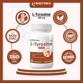 8 - Biotrex L-Tyrosine (500 mg),  60 capsules 