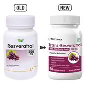 1 - Biotrex Resveratrol (500 mg),  60 capsules 