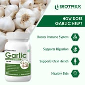 6 - Biotrex Garlic (500mg),  60 capsules 