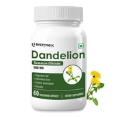 10 - Biotrex Dandelion 500mg,  60 veggie capsule(s) 