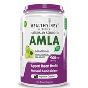 1 - HealthyHey Nutrition Amla Extract,  60 capsules 