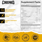 3 - Condemned Commissary Whey Protein, 2.14 lb Juiced Loops