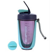 2 - GHC Nutrigize Shaker Bottle Trendy,  Blue & Purple  500 ml 