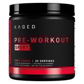 1 - Kaged Muscle Pre-Workout Sport,  0.59 lb  Fruit Punch 