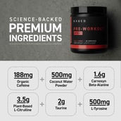 2 - Kaged Muscle Pre-Workout Sport,  0.59 lb  Fruit Punch 