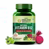 1 - Himalayan Organics Plant Based Vitamin B12 Natural, 60 veggie capsule(s) Unflavoured